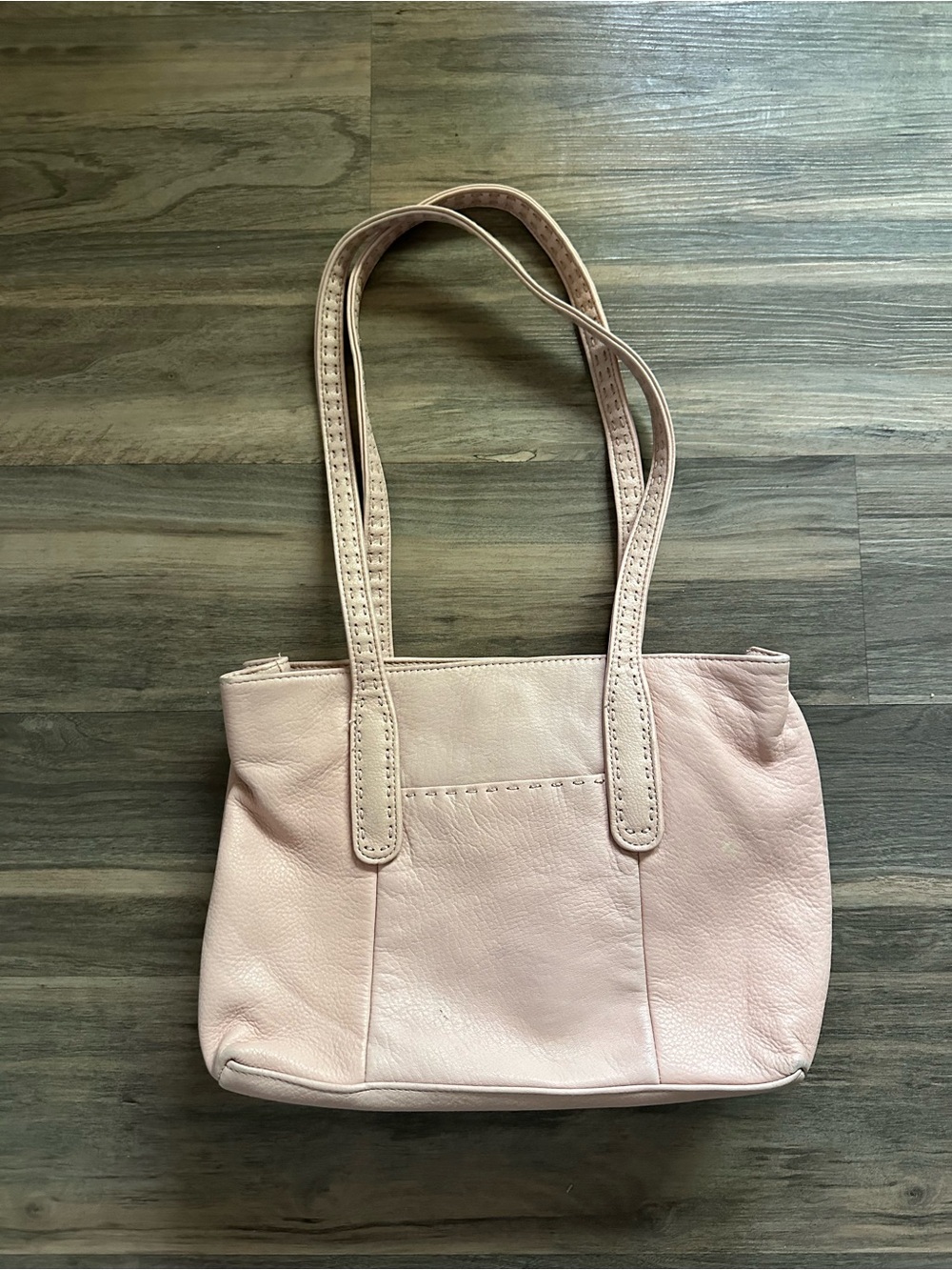 Stone & Co. Blush Pink Leather Handbag